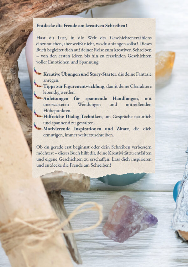 Mein kreatives Schreibbuch: für junge Geschichtenerzähler